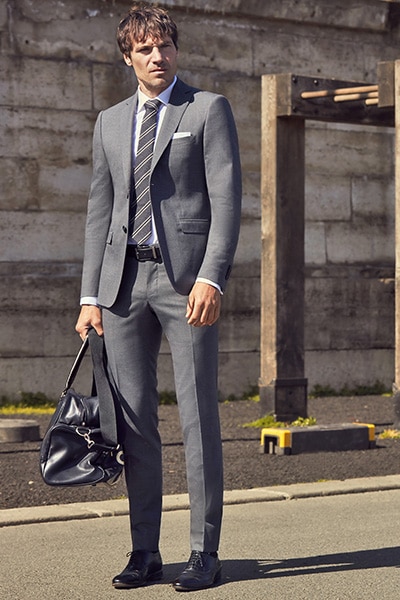 Costume sur mesure Gris Jean de Sey